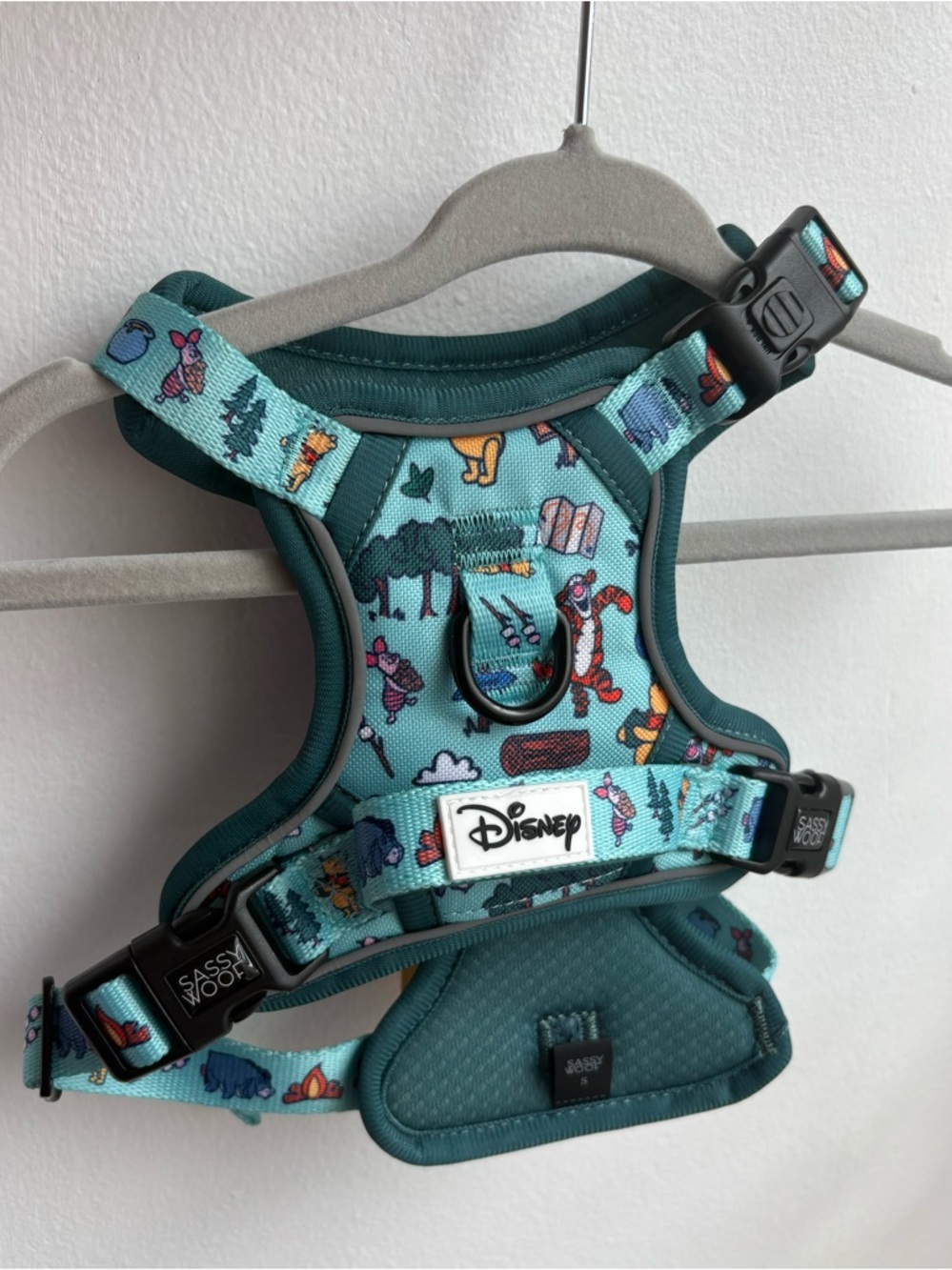 Disney Kids Teal Winnie the Pooh Harness Vest size small